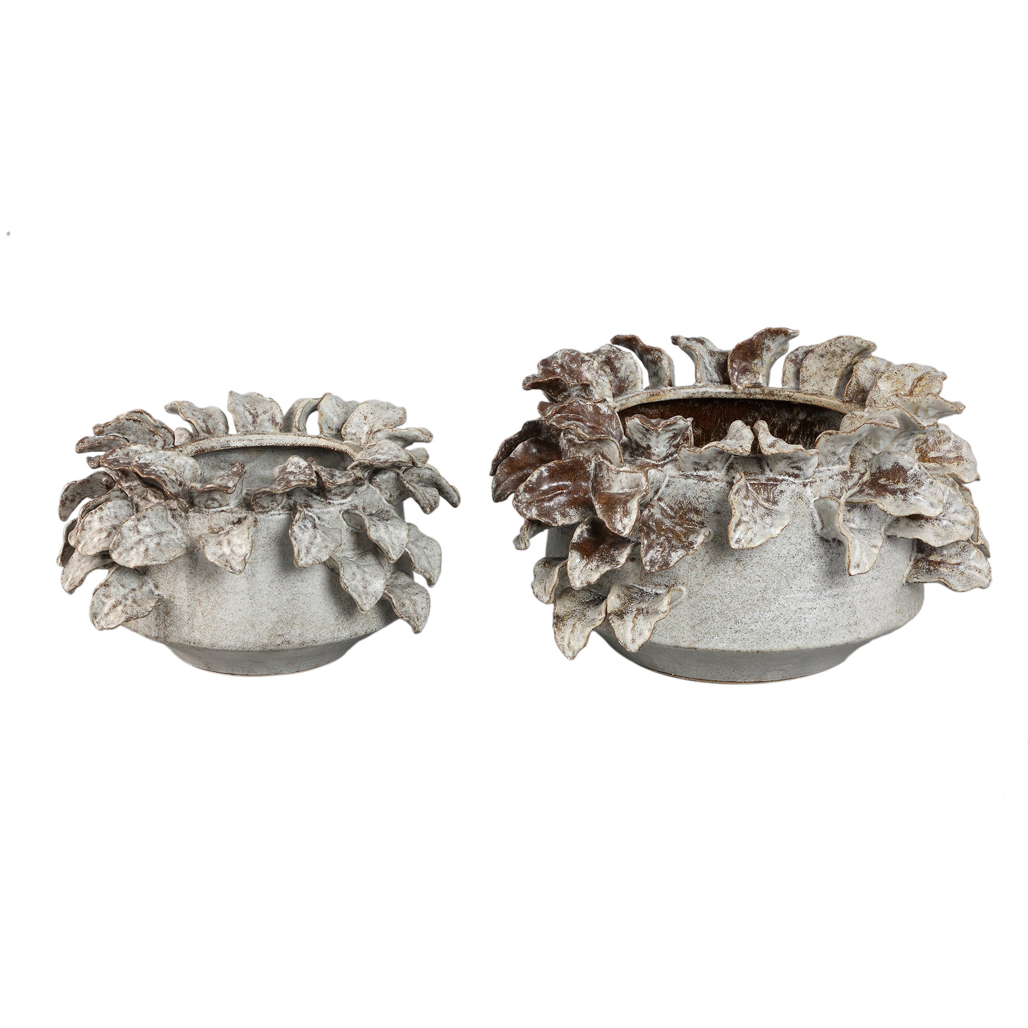 Varda Pot en céramique - Beige