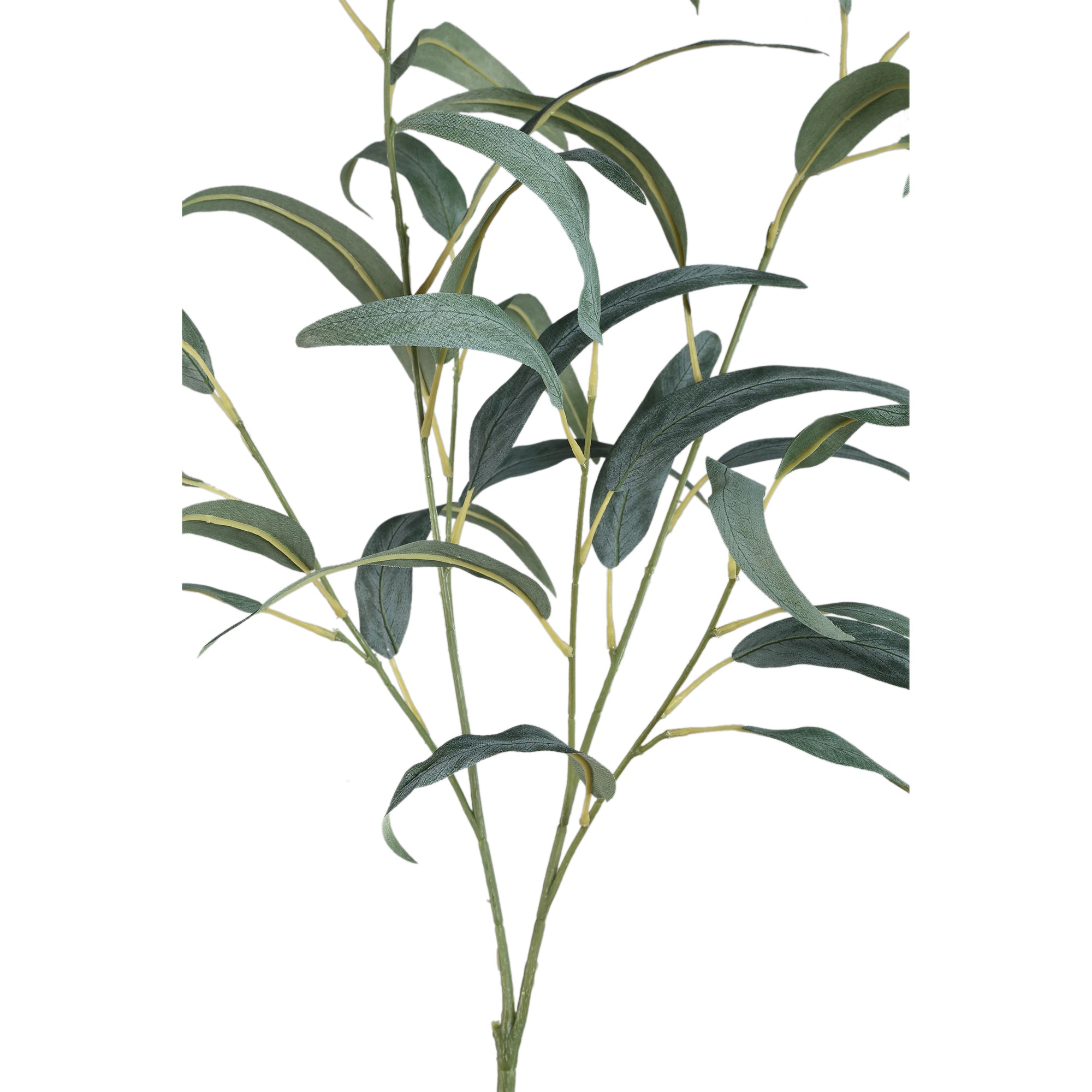 Leaves Plant Dark Green long eucalyptus spray Vert foncé — Feuille artificielle — vue 2 | Häus
