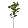 Leaves Plant Green fiddle leaf fig spray Vert — Feuille artificielle — Feuille artificielle design premium | Häus