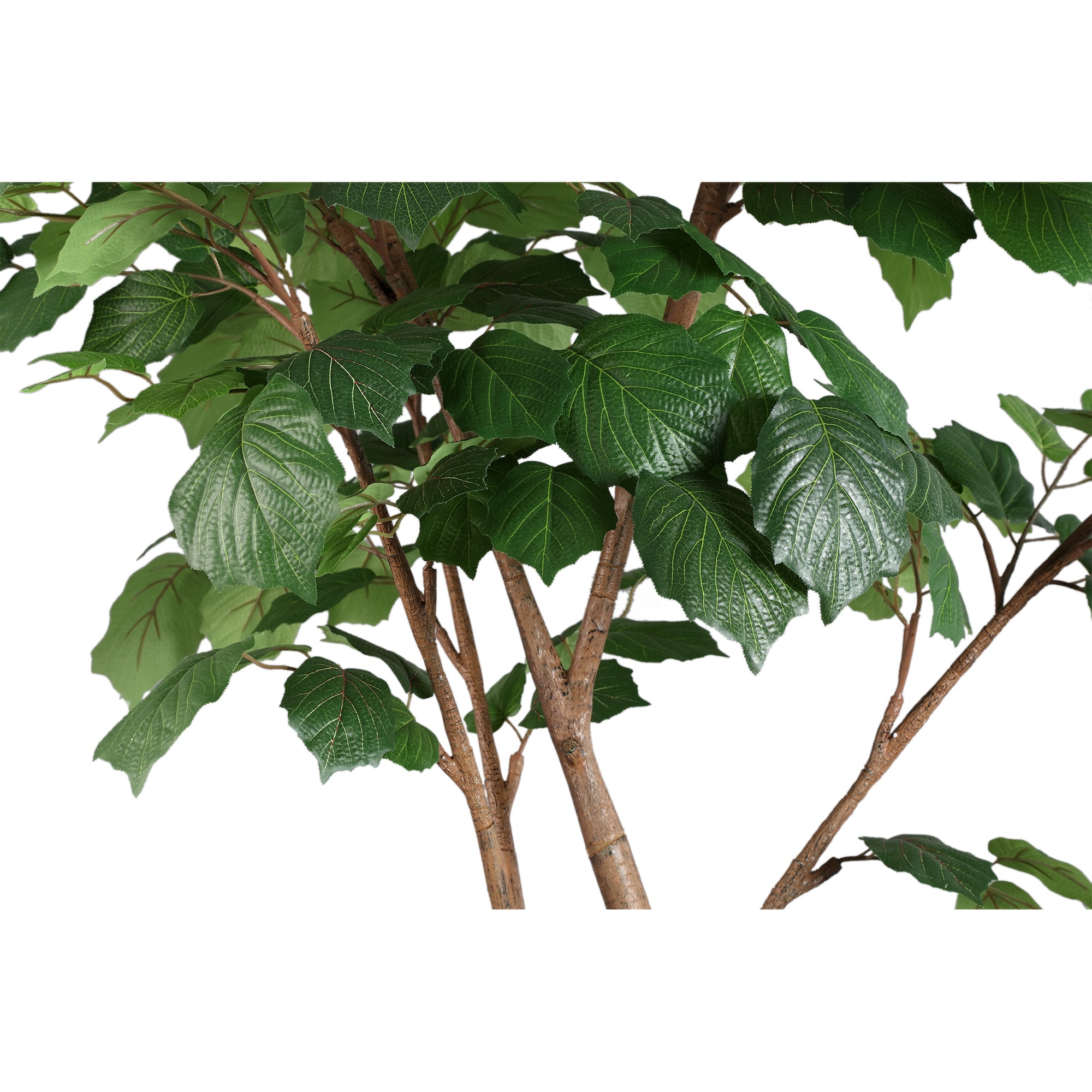 Tree Green grape leaf tree in pot Vert — Plante artificielle — vue 2 | Häus