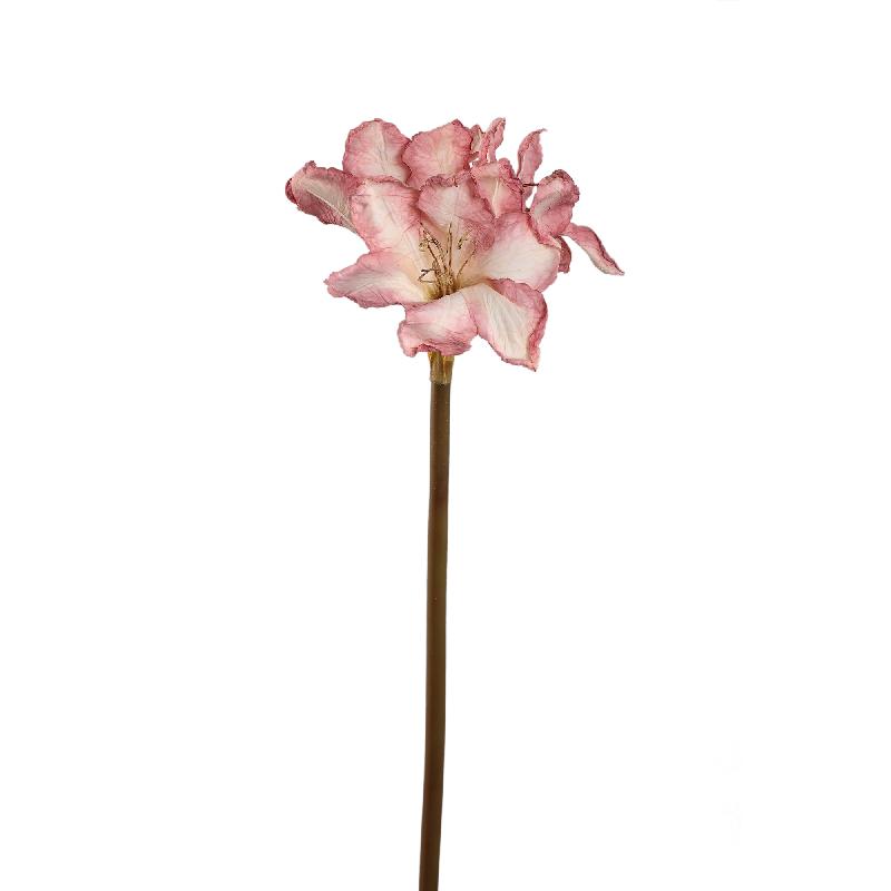 Amaryllis Flower Light Pink amaryllis Rose clair — Fleur artificielle — vue 3 | Häus