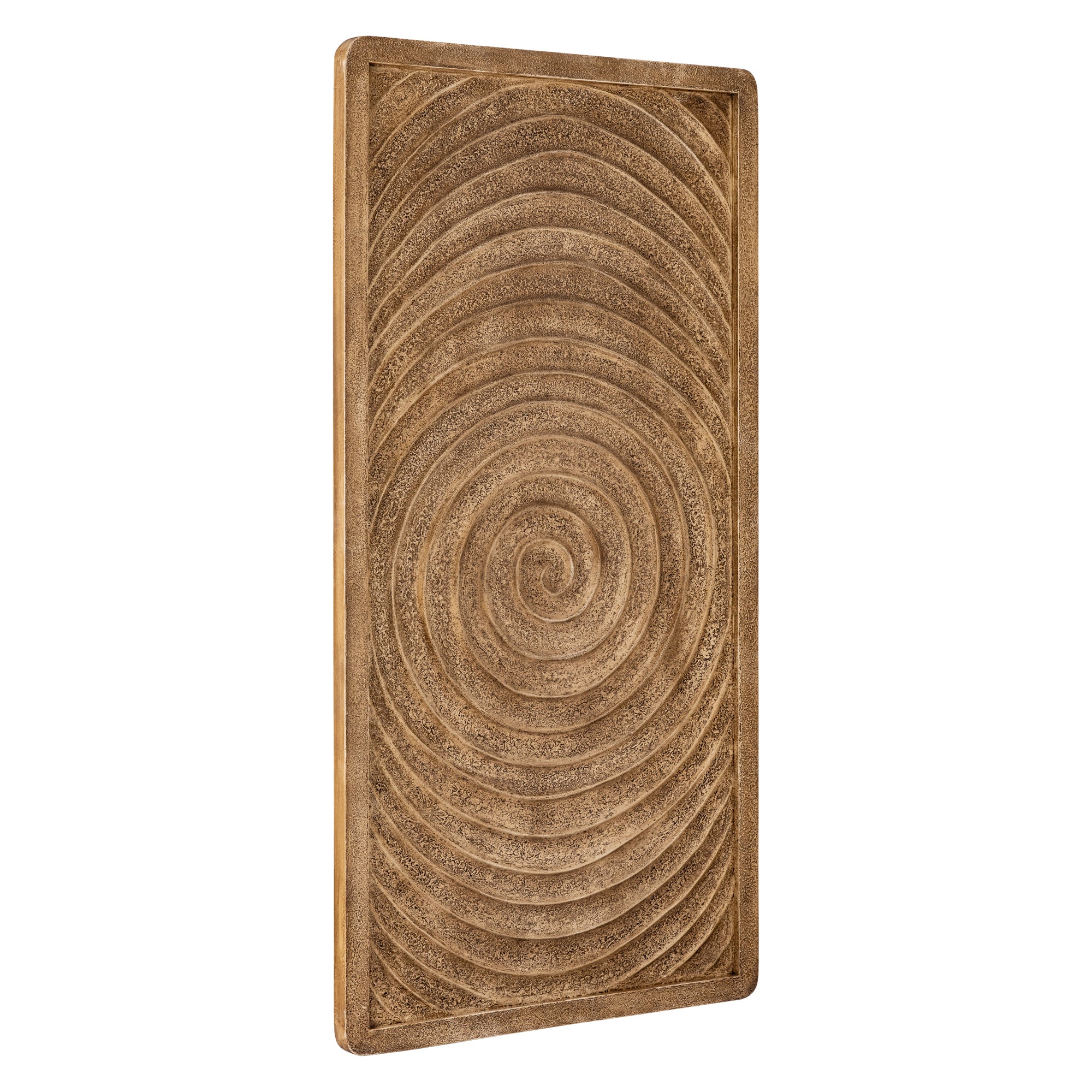 Lula Beige MDF swirl frame wall panel rectangle