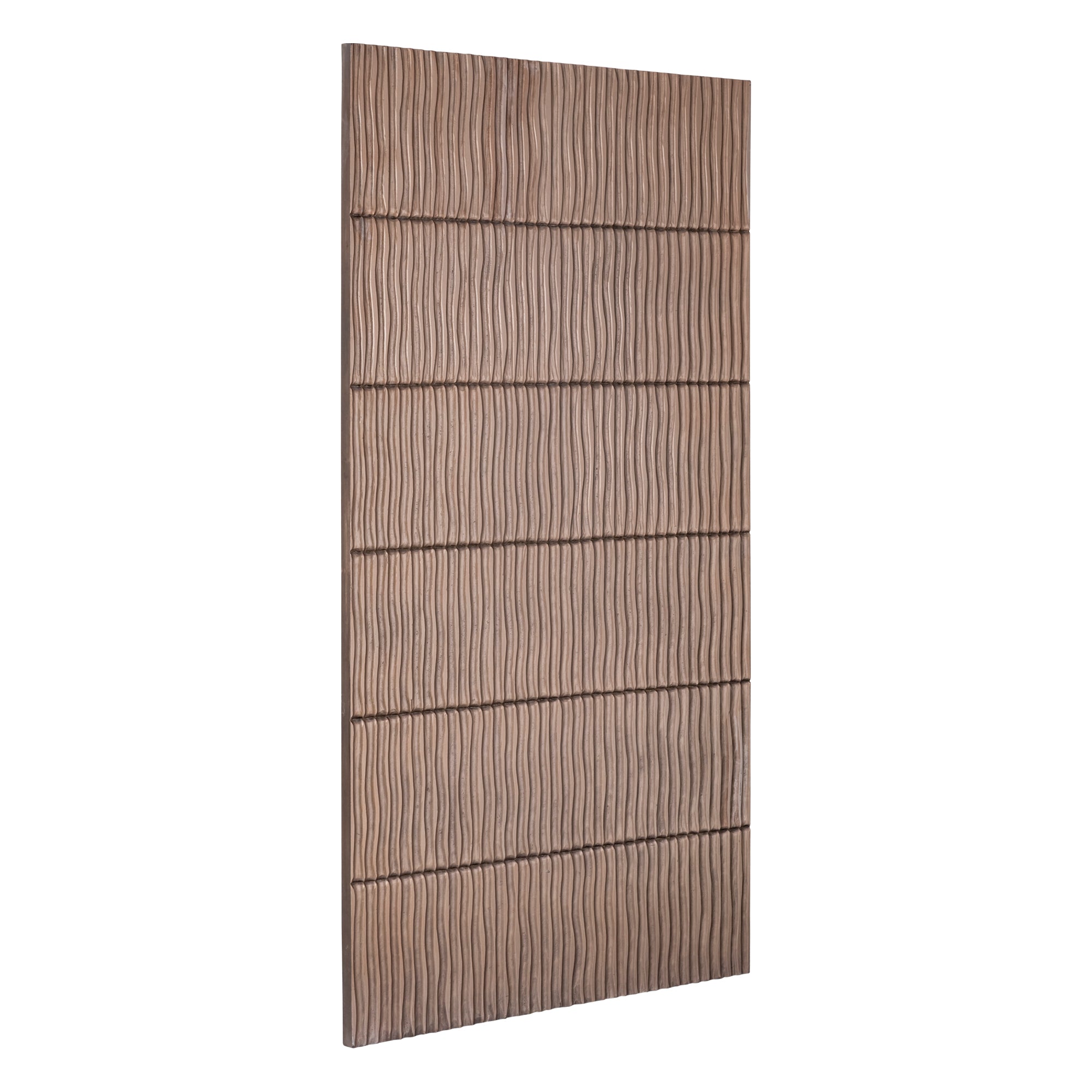 Seline Bronze MDF wavy stripe layer wall panel L