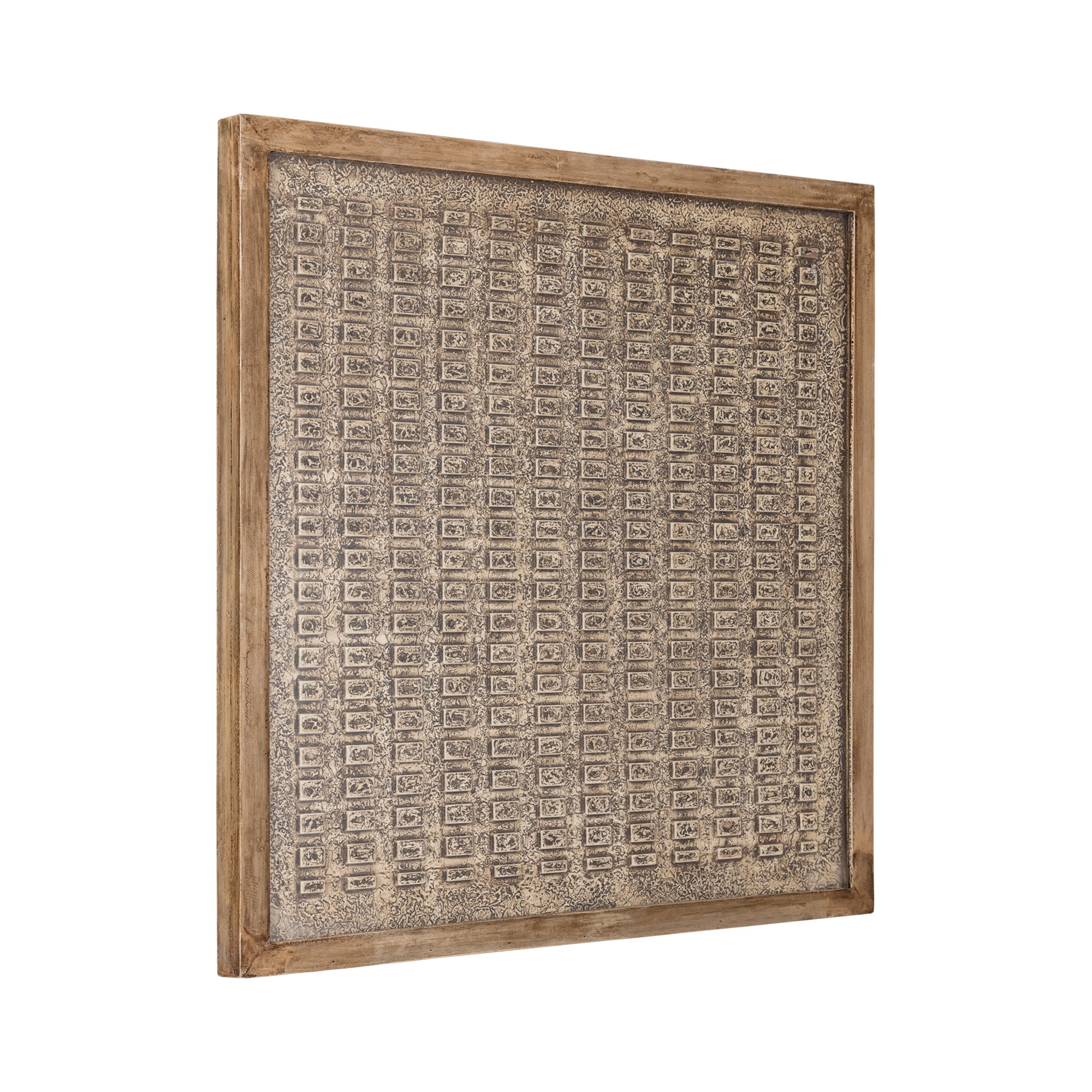 Sierre Bronze MDF framed wall panel with glass S
