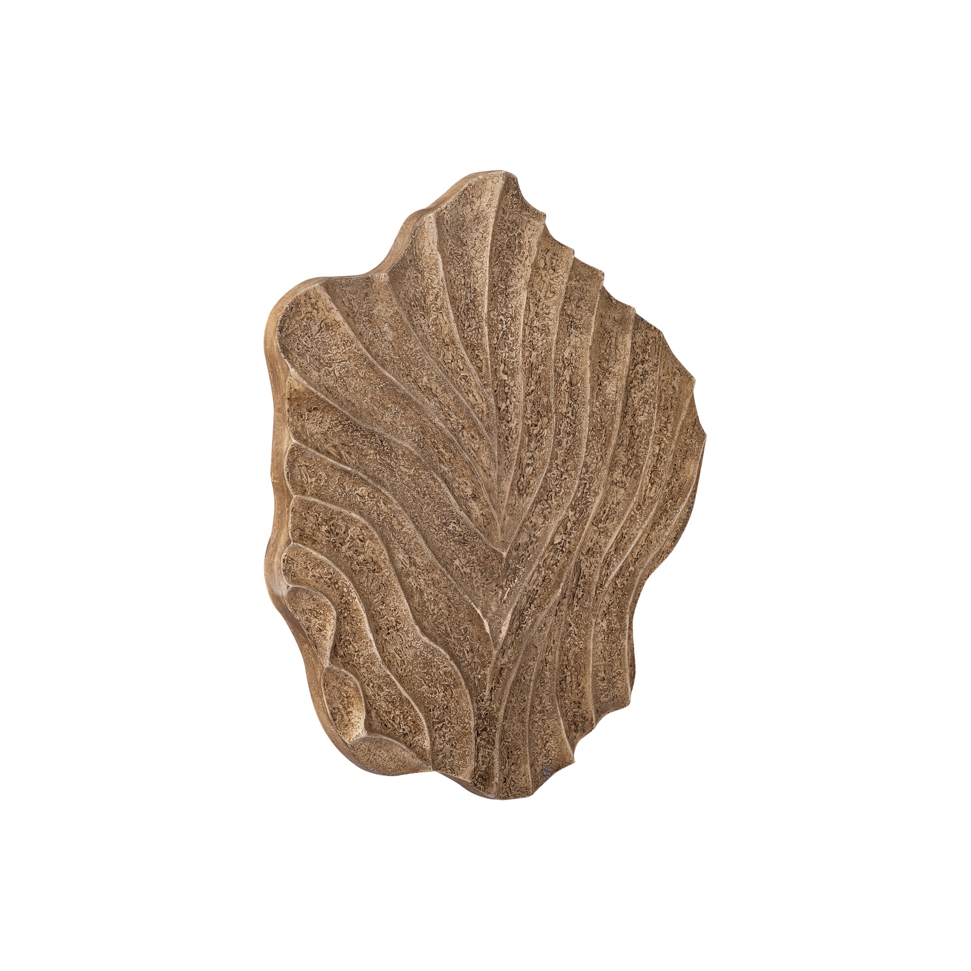 Abbie Beige MDF wavy organic wall panel S