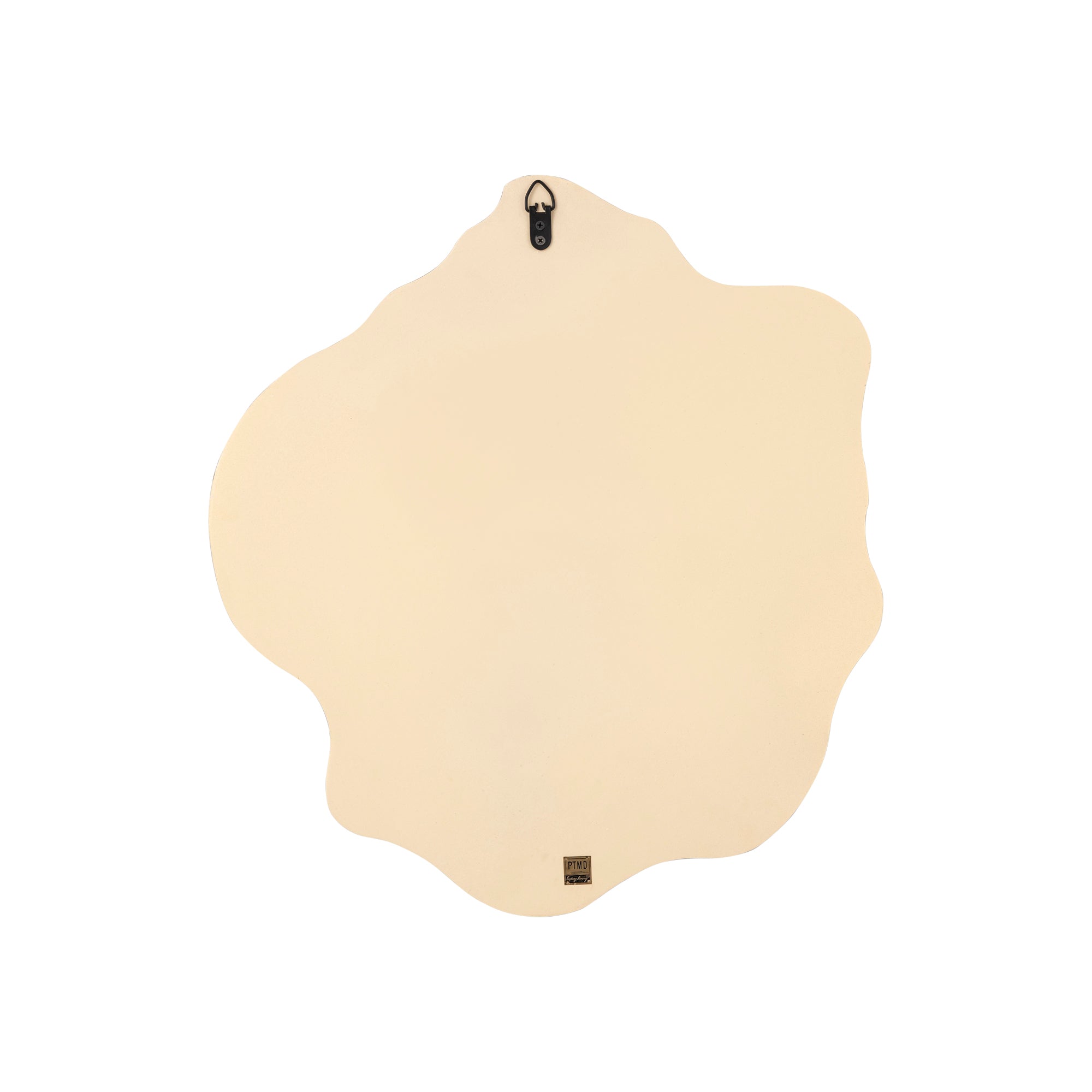 Abbie Beige MDF wavy organic wall panel S