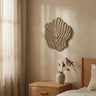 Abbie Beige MDF wavy organic wall panel S