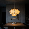 Lustre Myka — Fer Jute Plat Rond