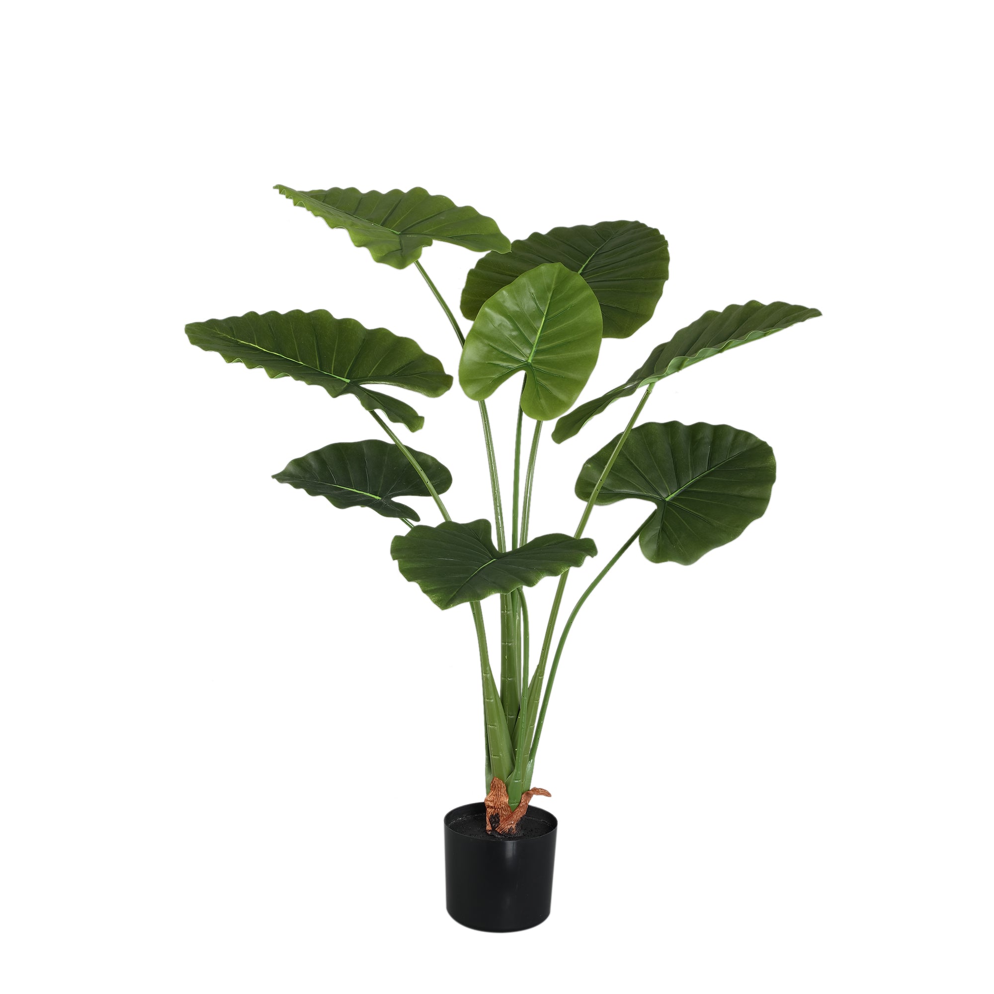 Leaves Plant Green dishgyi plant in pot Vert — Plante artificielle — Plante artificielle design premium | Häus