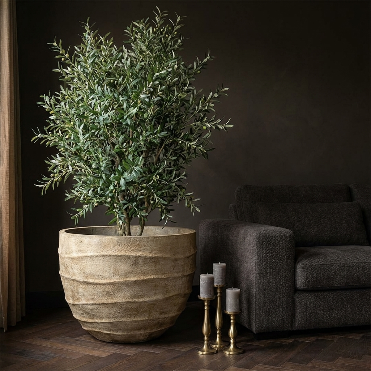 Pot Ravi — Ciment — Photo lifestyle