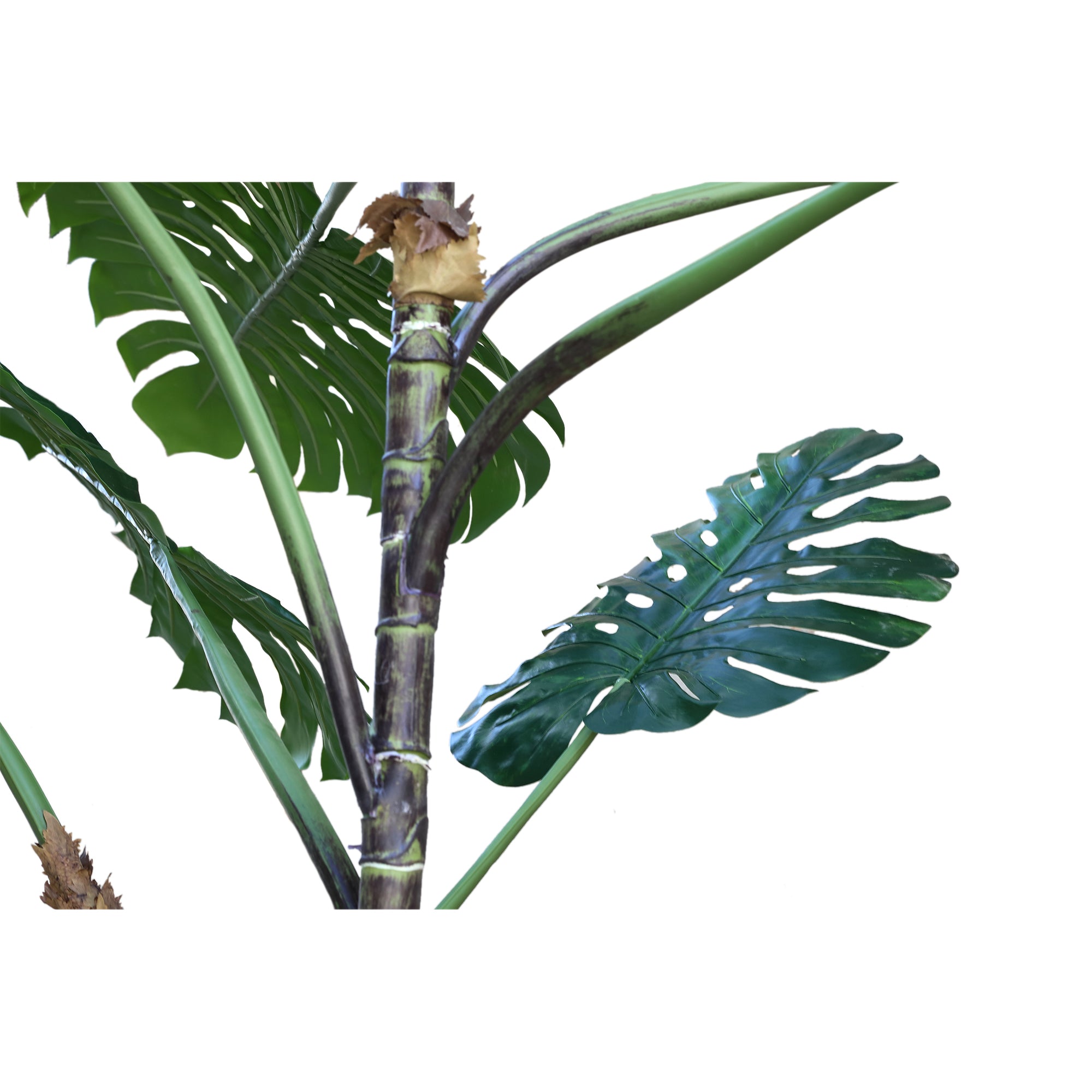 Tree Green monstera leaf plant high L Vert — Plante artificielle — vue 2 | Häus