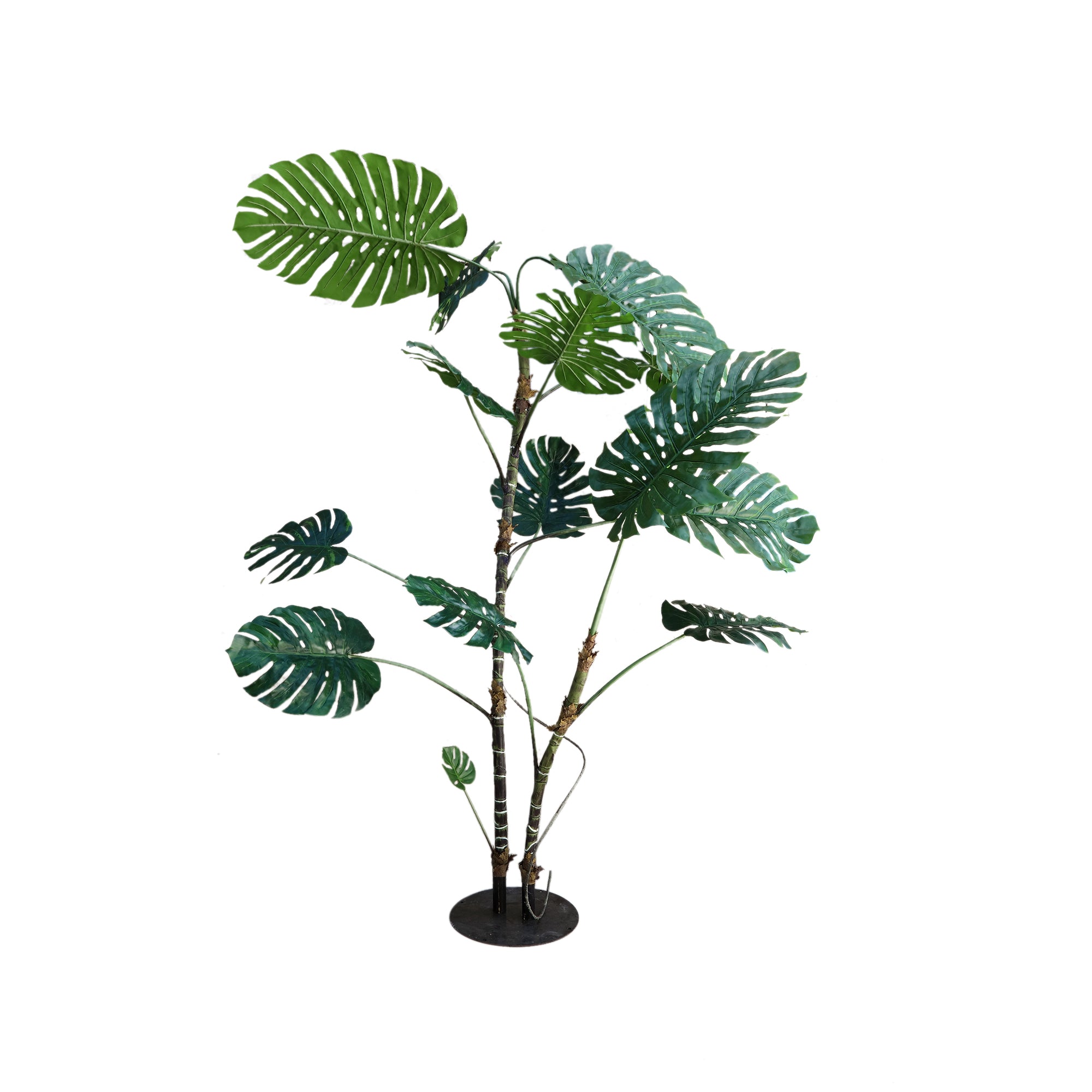 Tree Green monstera leaf plant high S Vert — Plante artificielle — Plante artificielle design premium | Häus