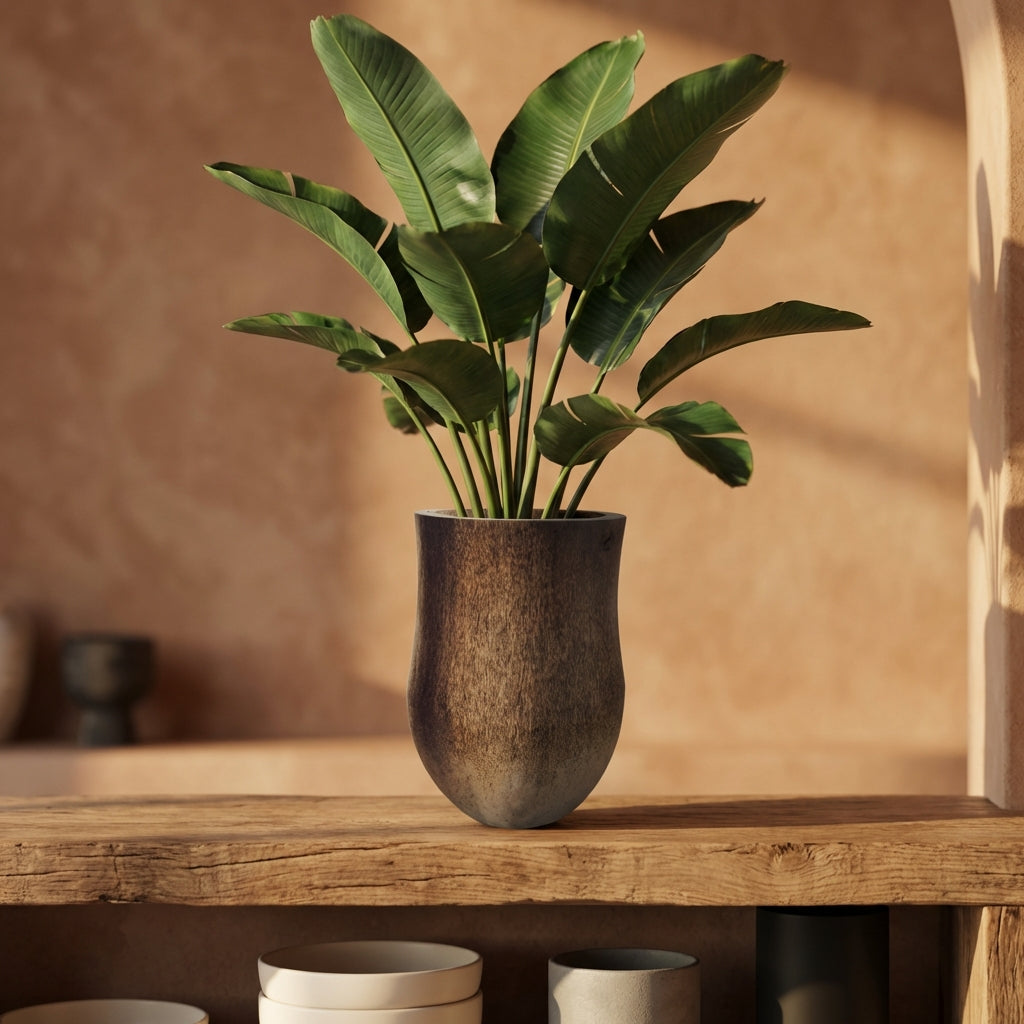 Jamez Pot en bois - S (50x50x80 cm)