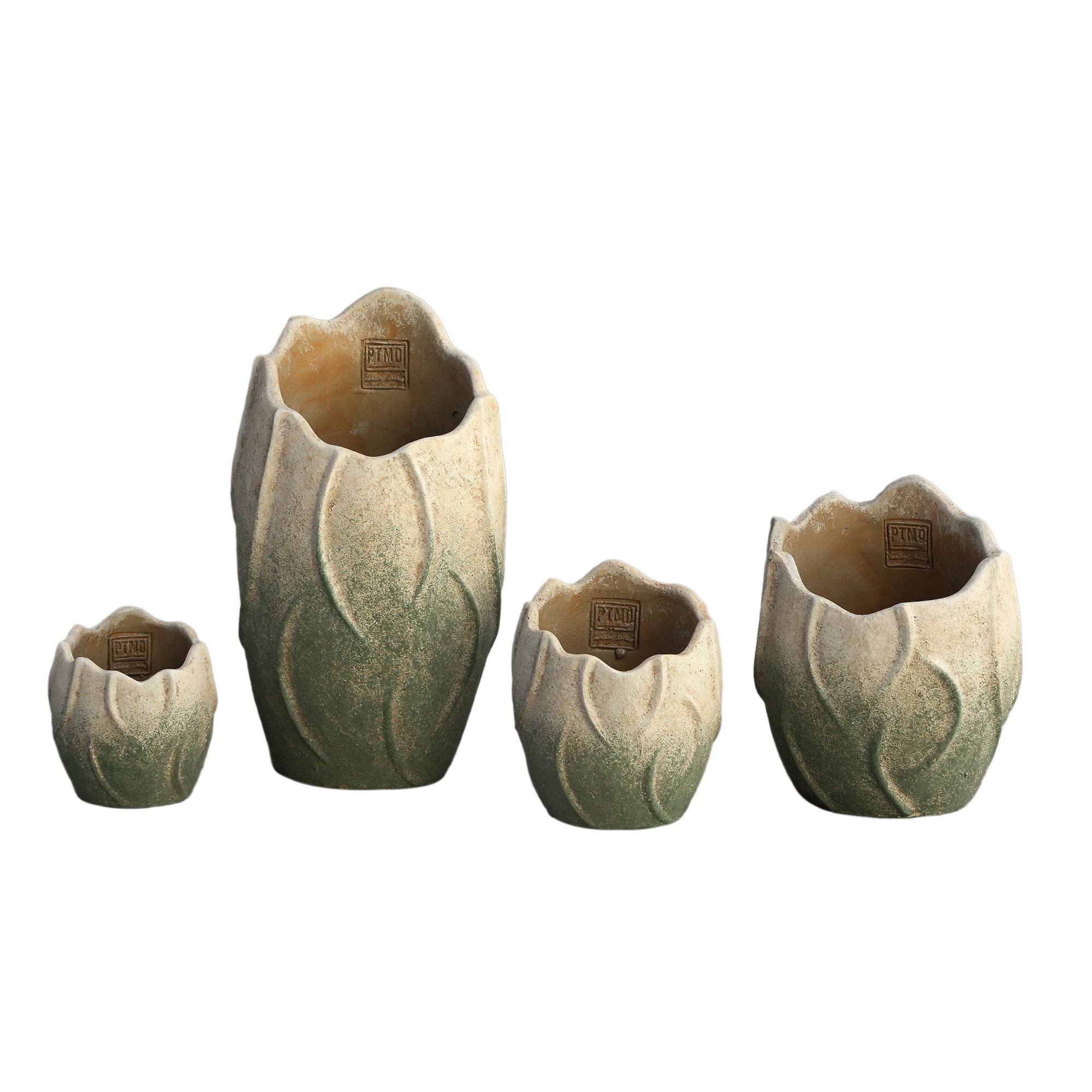 Ryla Pot en ciment - Green