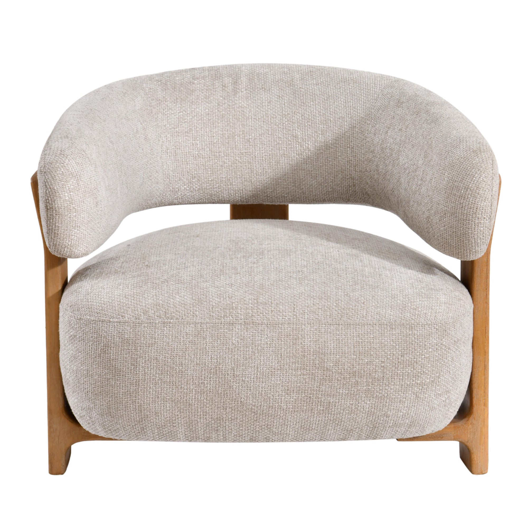 Mire Cream Fauteuil Legacy 15 Dove Rubber wood - Photo 2
