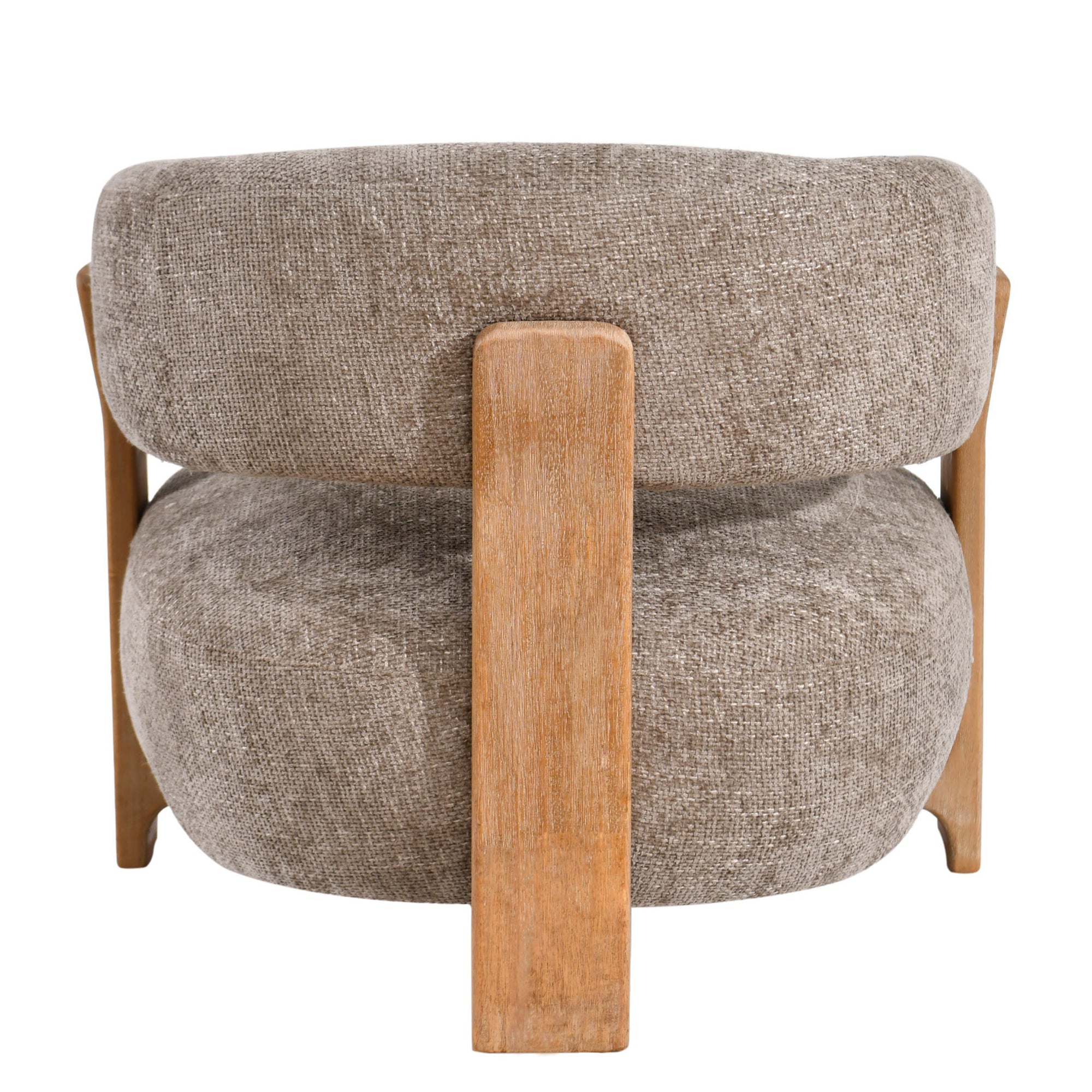 Mire Taupe Fauteuil Legacy 3 Mink Rubber wood - Photo 2