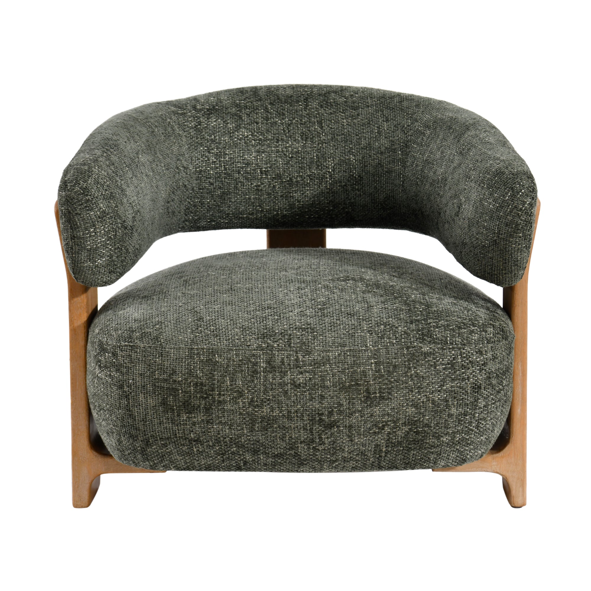 Mire Green Fauteuil Legacy 10 Olive Rubber wood - Photo 8