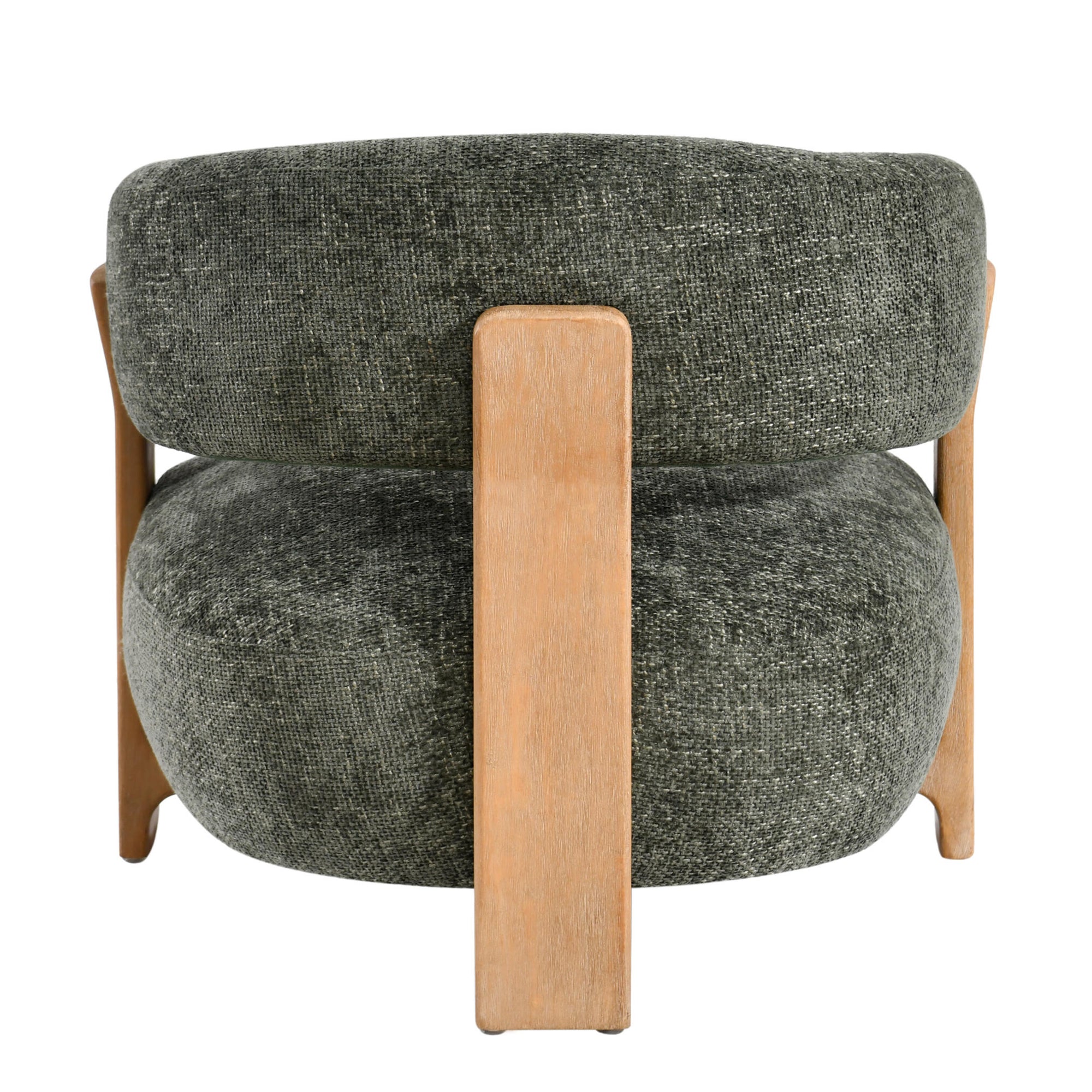 Mire Green Fauteuil Legacy 10 Olive Rubber wood - Photo 7