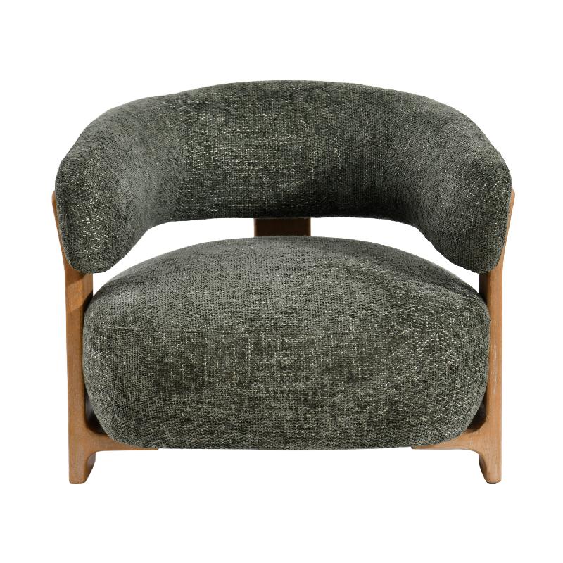 Mire Green Fauteuil Legacy 10 Olive Rubber wood