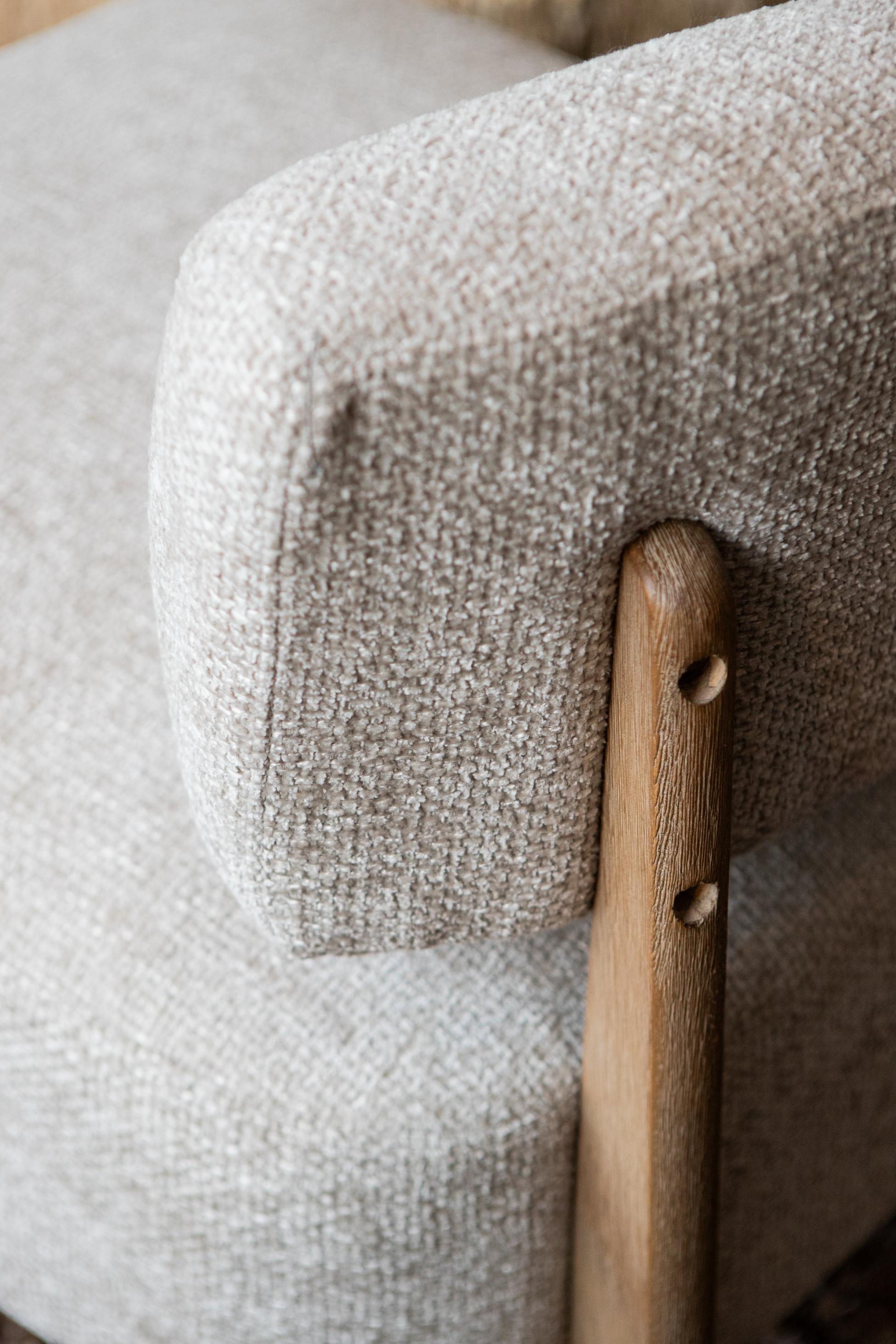 Fauteuil Vale — Tissu Legacy Crème — Vue 6