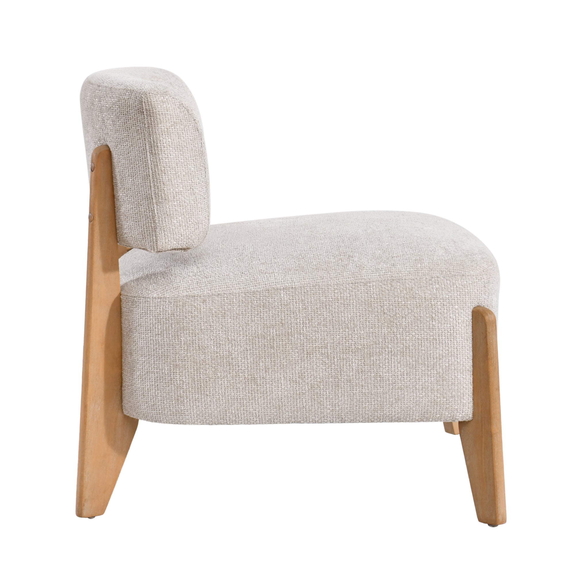 Fauteuil Vale — Tissu Legacy Crème — Vue 5