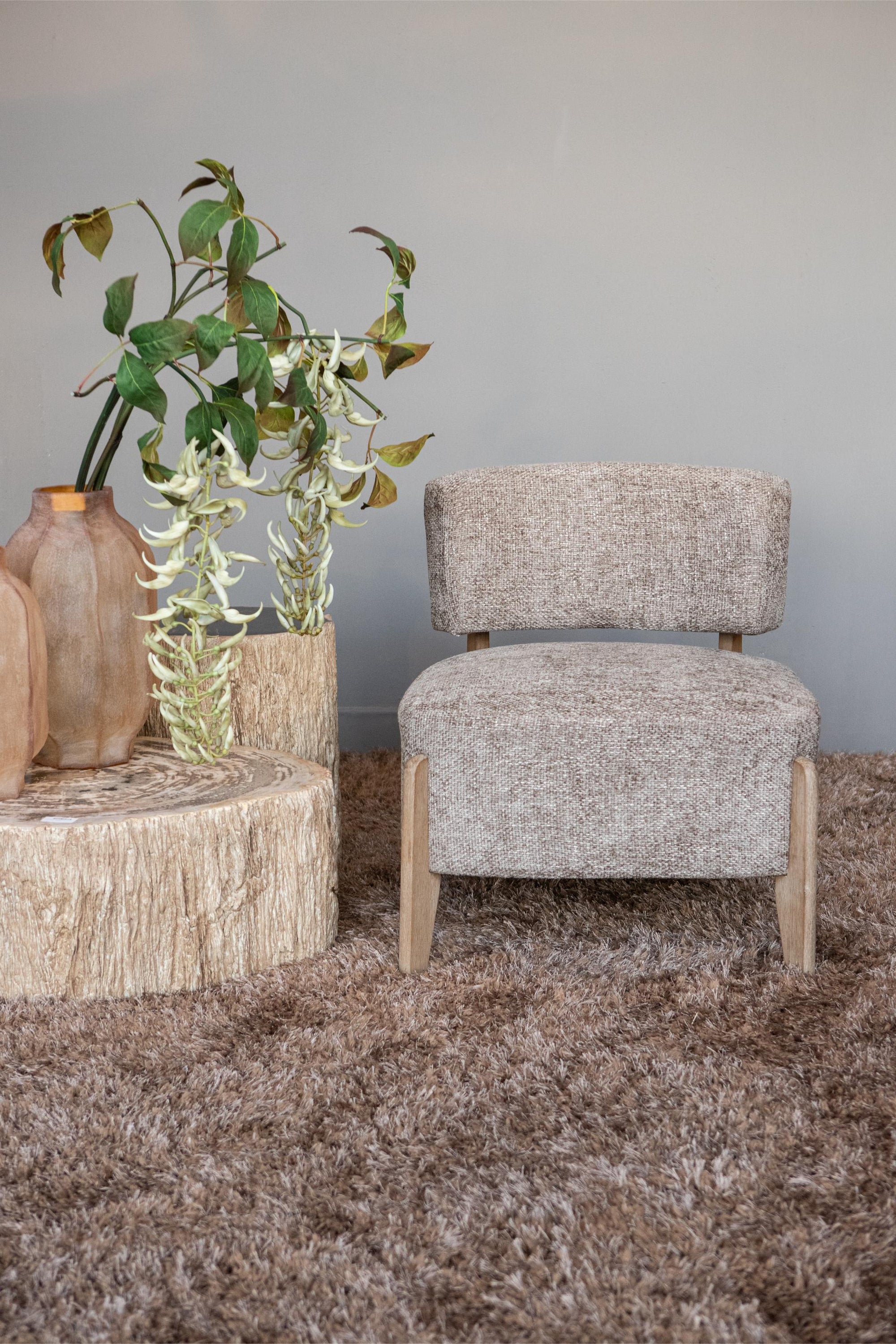 Fauteuil Vale — Tissu Legacy Taupe — Vue 5