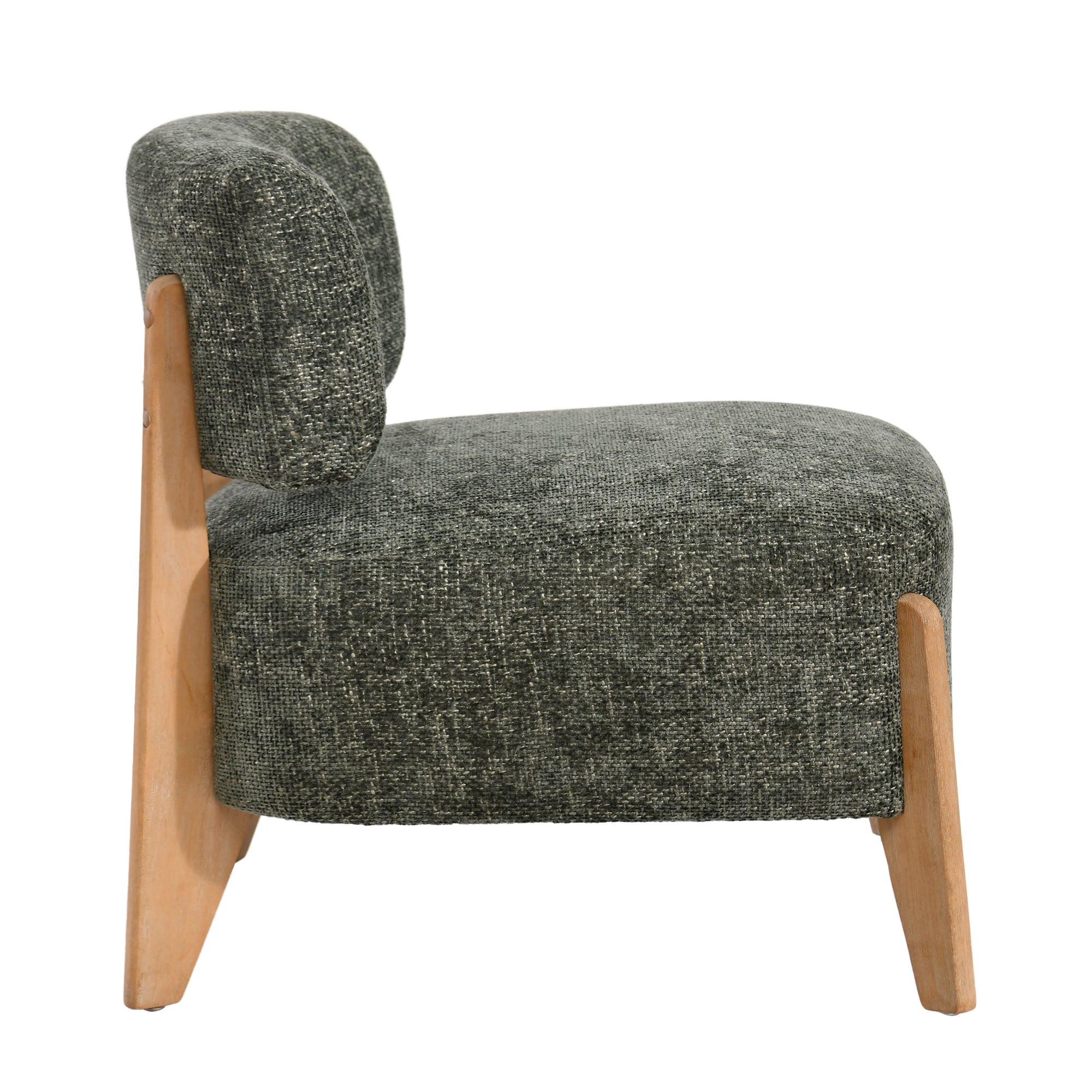 Fauteuil Vale — Tissu Legacy Vert Olive — Vue 5