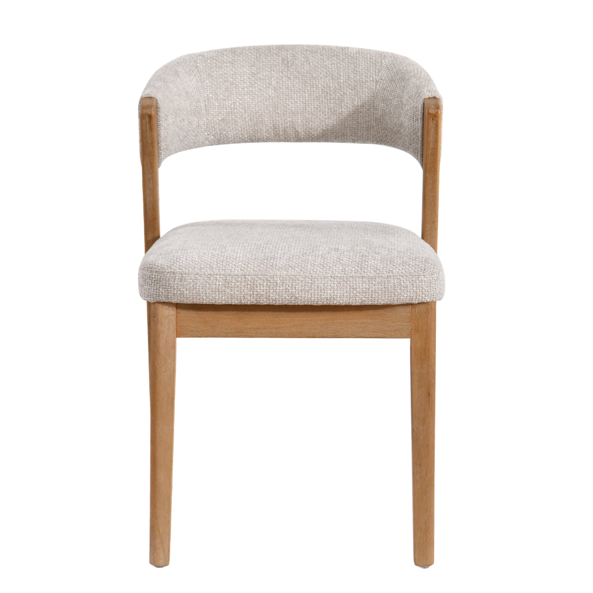 Kael Taupe dining chair Legacy 3 Mink Rubberwood - Photo 4