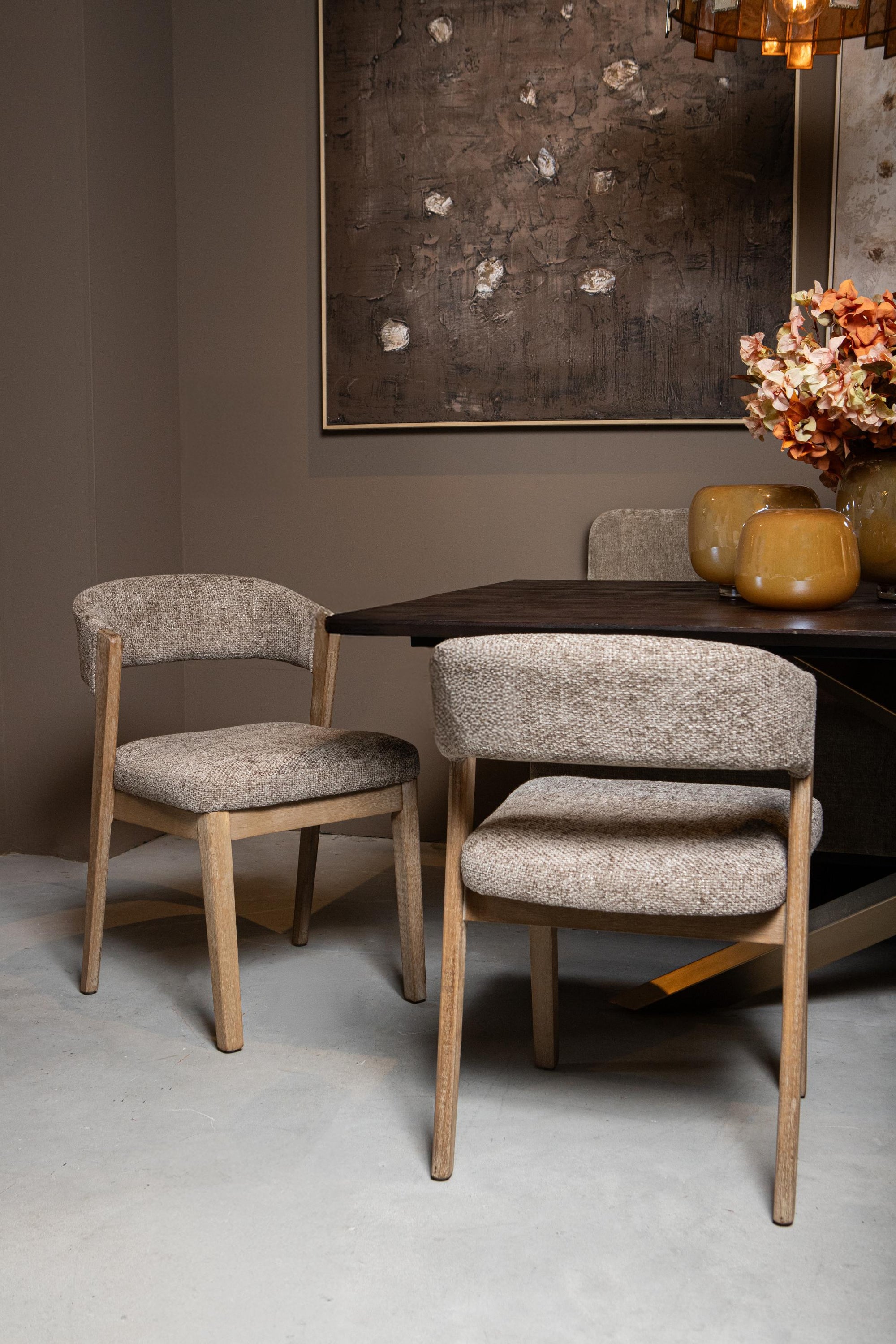 Kael Cream dining chair Legacy 15 Dove Rubberwood - Photo 6