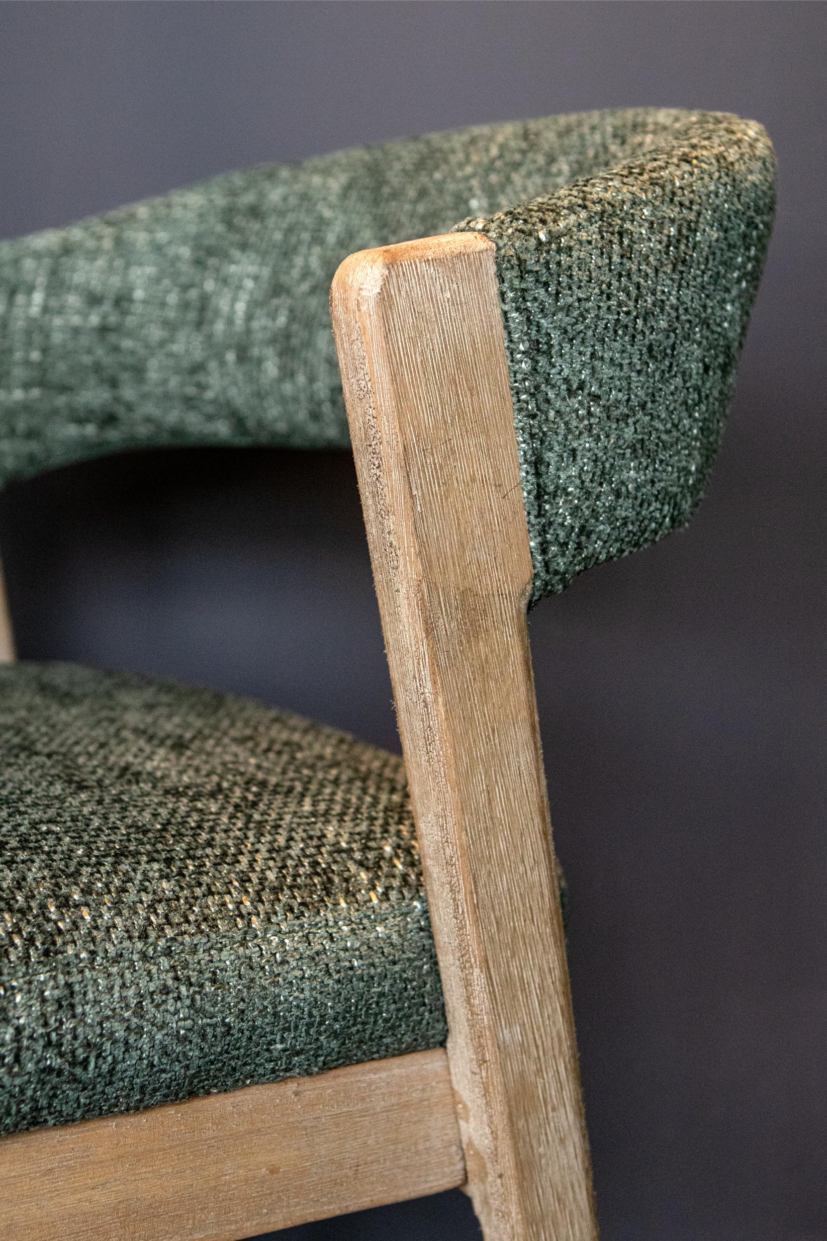 Kael Green dining chair Legacy10 Olive Rubberwood - Photo 4