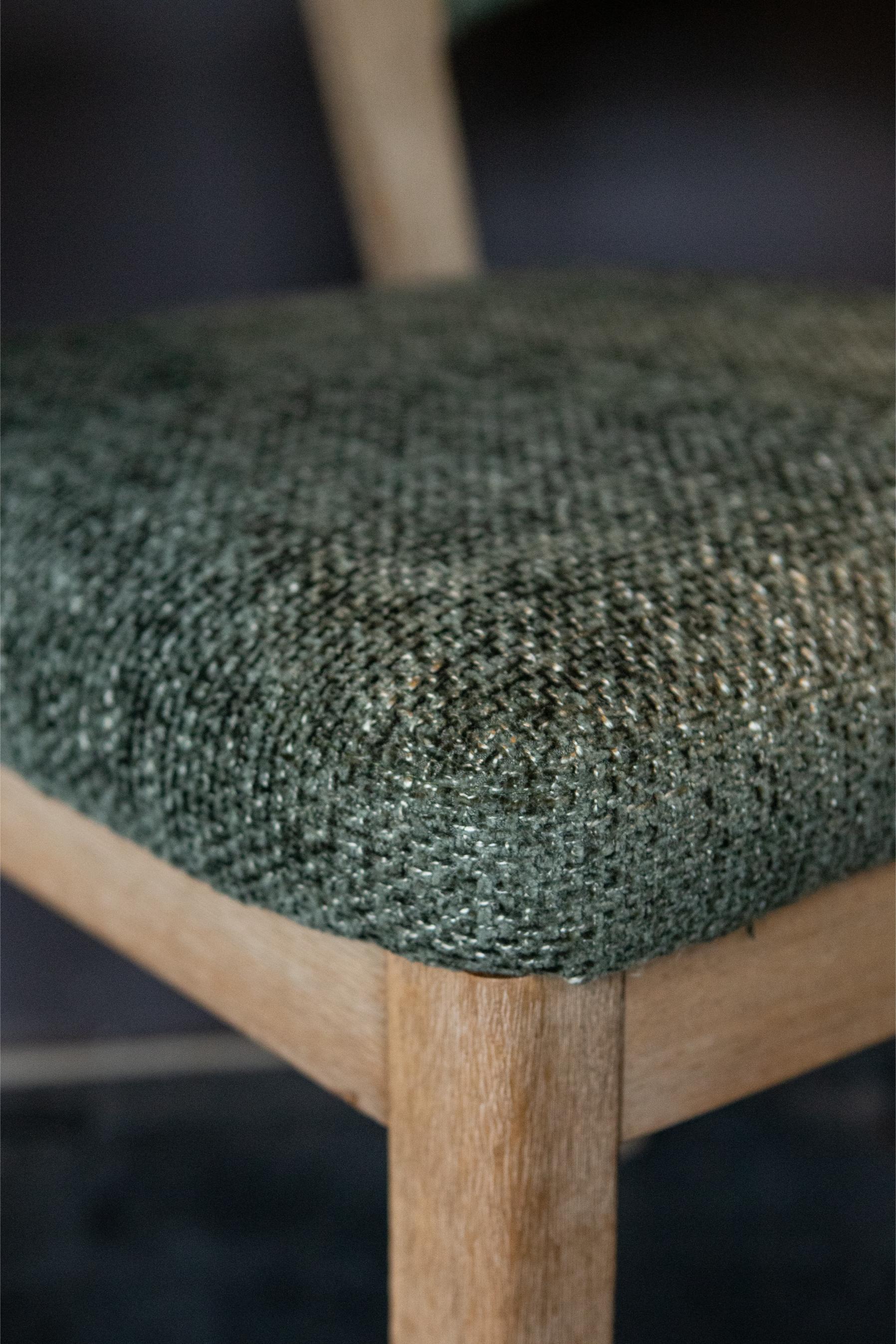 Kael Green dining chair Legacy10 Olive Rubberwood - Photo 5
