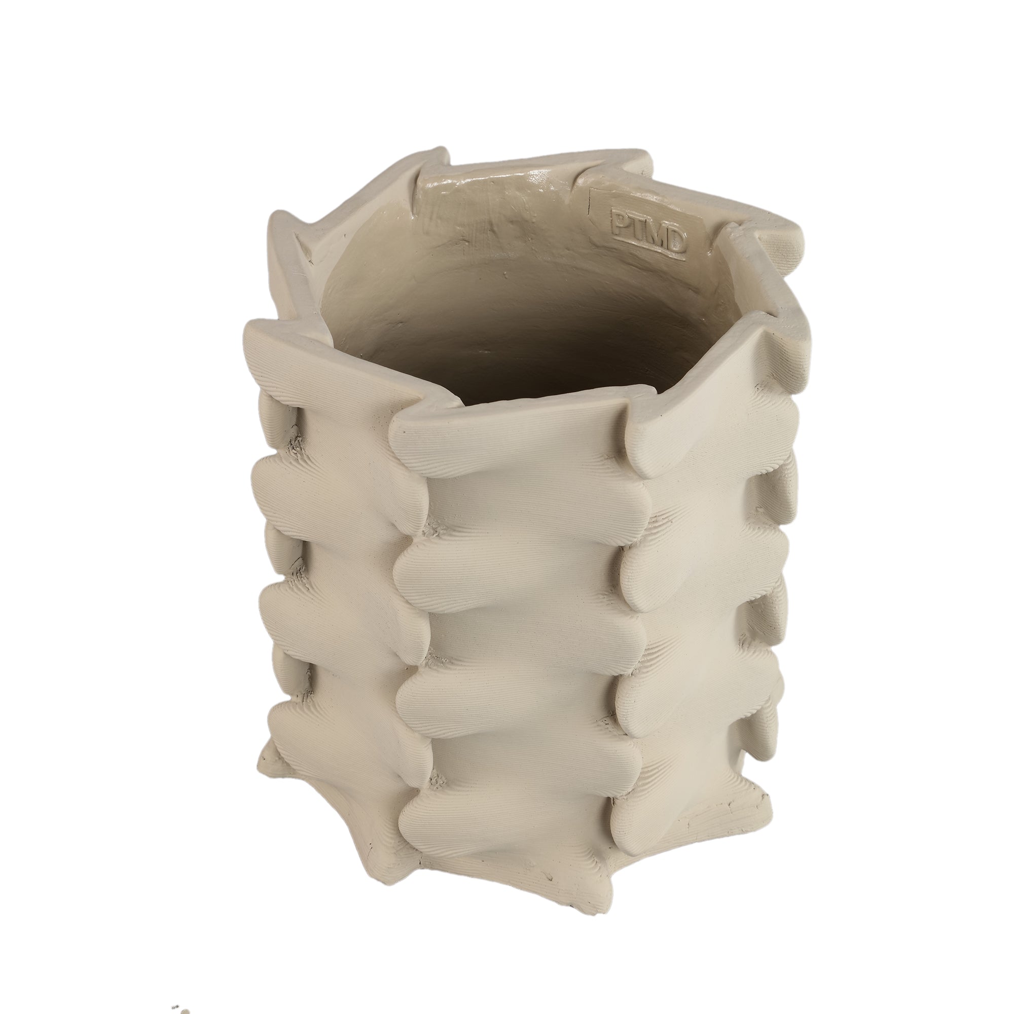 Norma Pot en ciment - Beige