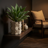 Pot Norma — Ciment — Photo lifestyle