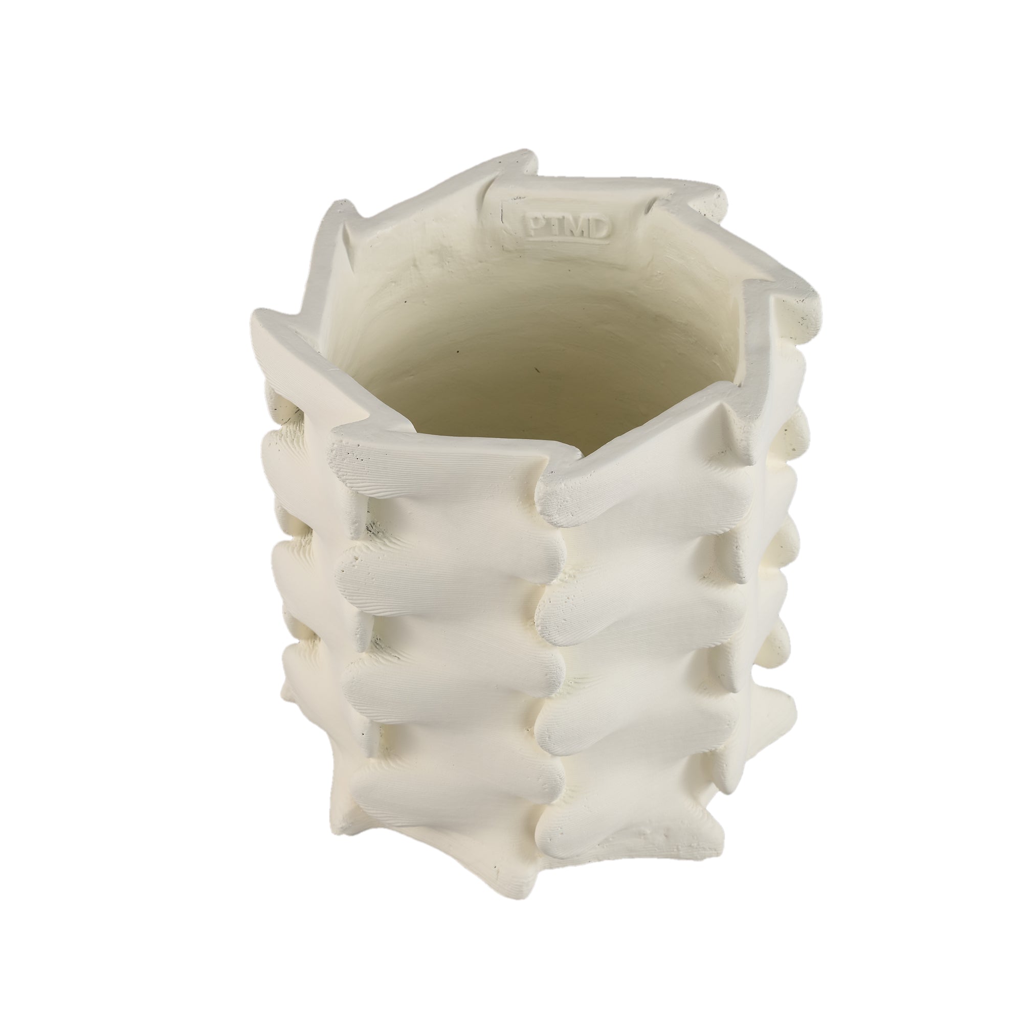Norma Pot en ciment - White