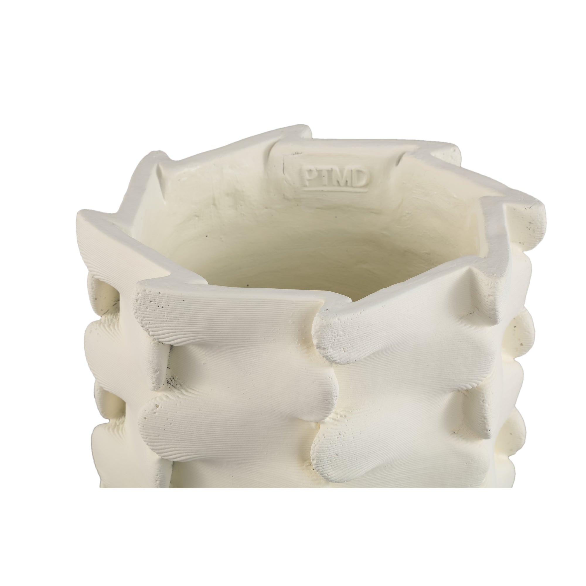 Norma Pot en ciment - White