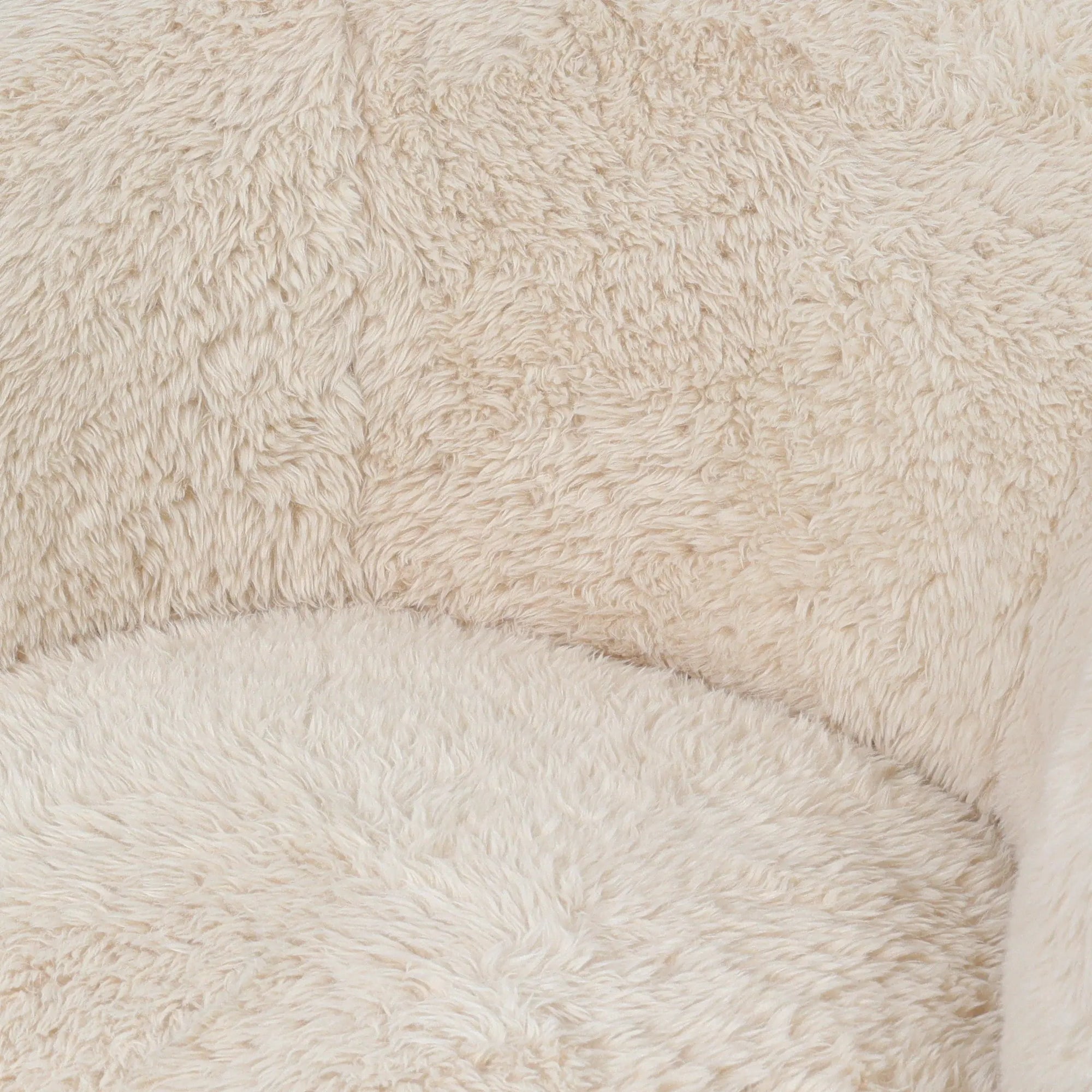 Aphrodite Fauteuil Small Long Fur Beige - Photo 4