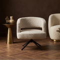Chaise Baldr — Crème Legacy Dove Noir