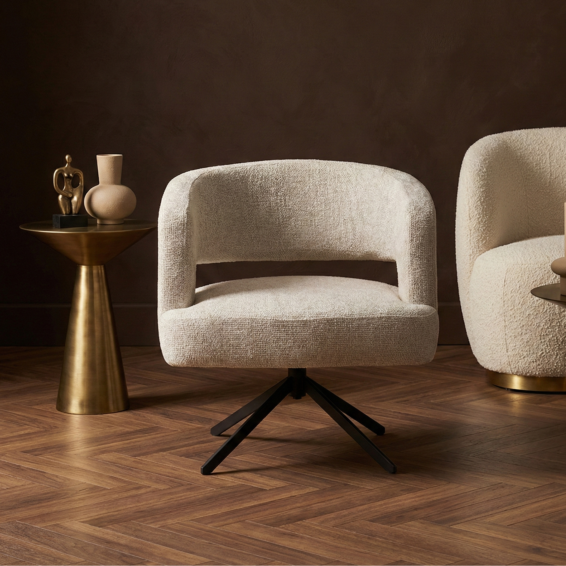 Baldr Cream dining chair legacy 15 dove black leg