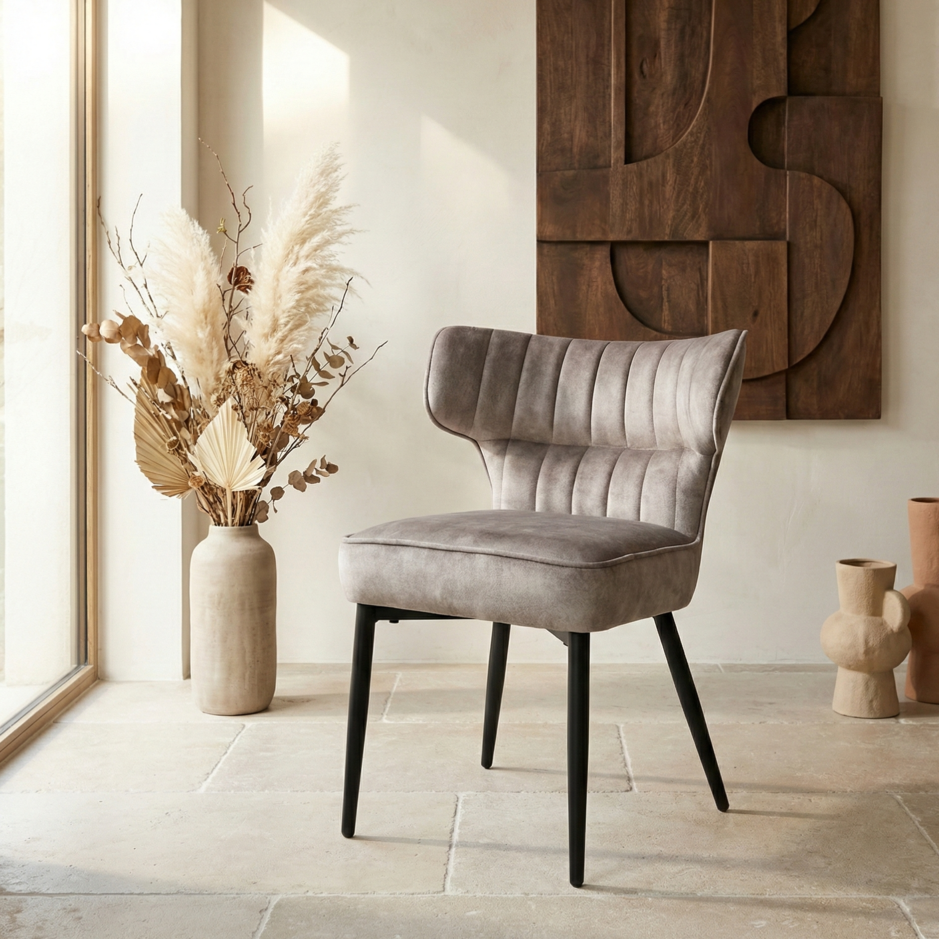 Zinno Cream dining chair