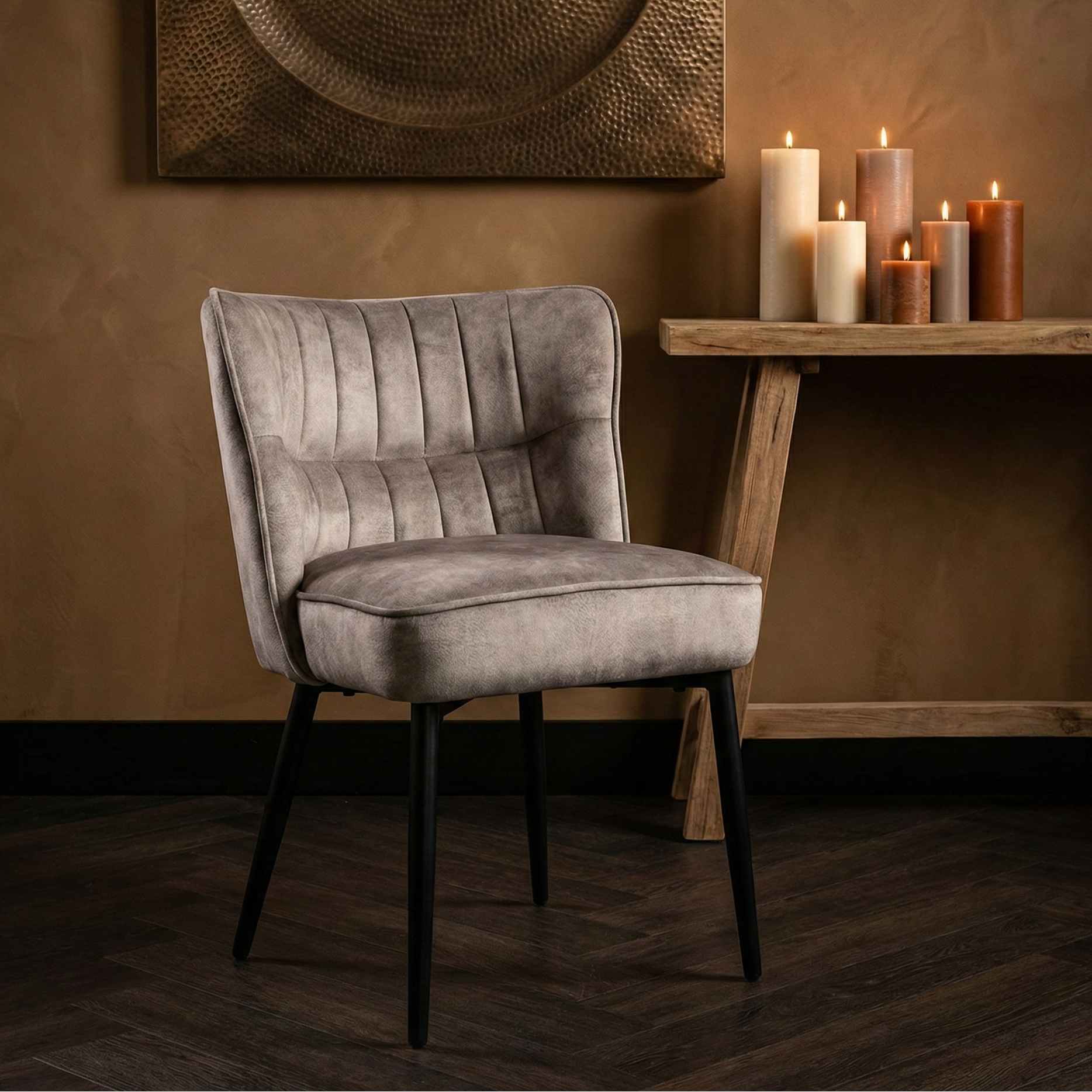 Marth Cream dining chair