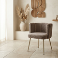 Chaise Nell — Moka Aphrodite Rayures