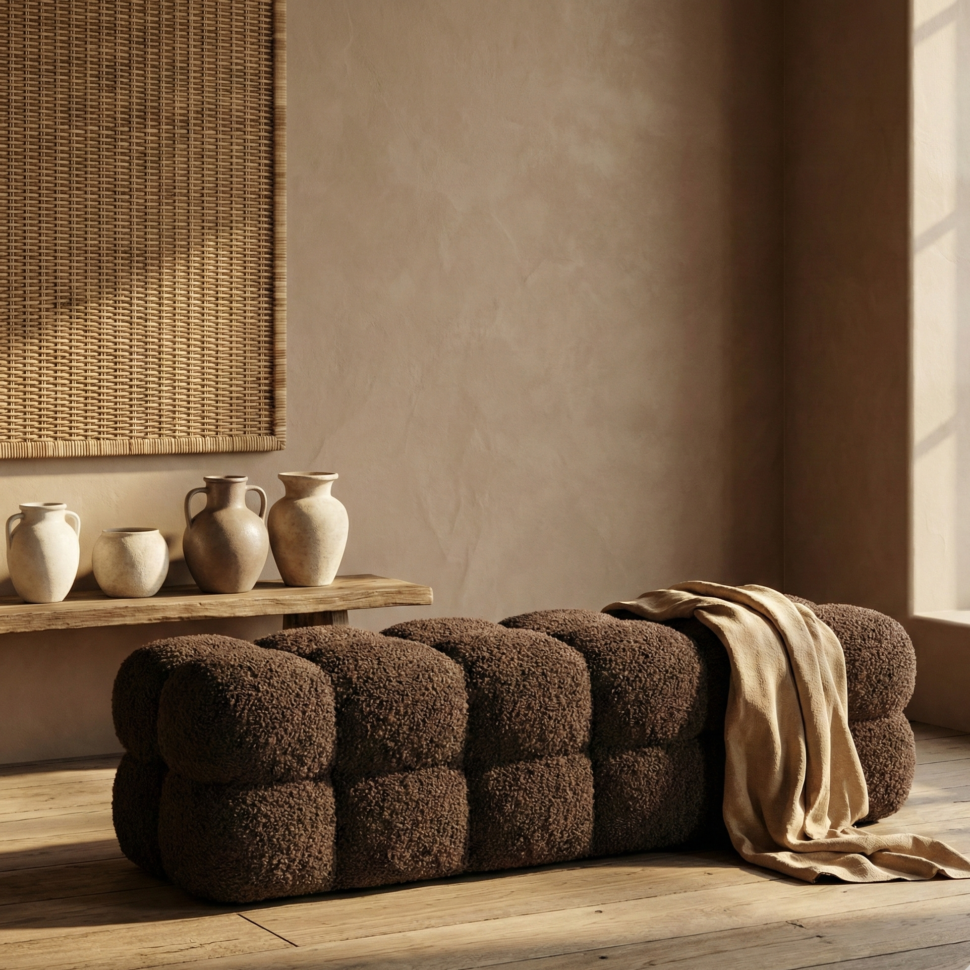 Teddy bench coffee