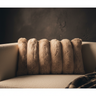 Housse de Coussin Divvo — Beige Fausse Fourrure Carré