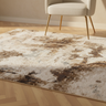 Mirle Dark Brown antique carpet rectangle S — Tapis design premium | Häus